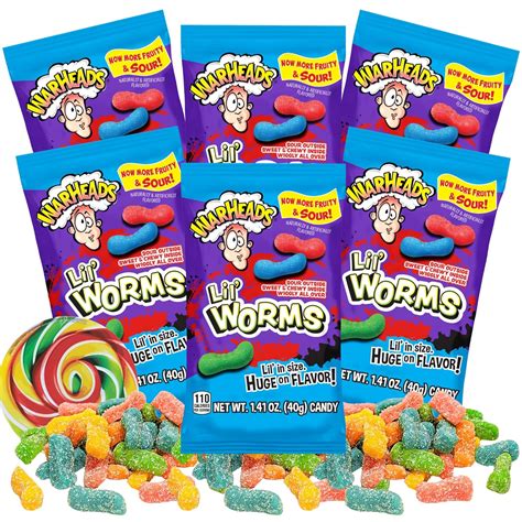 Amazon.com: Gummy Worms Individual Packets